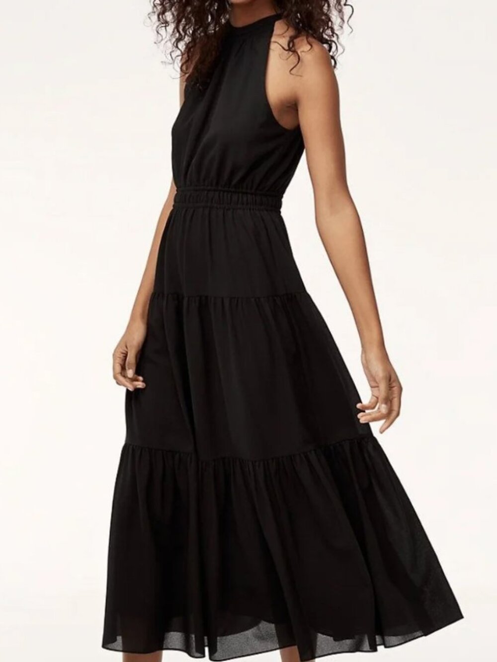 Aritzia Wilfred Effet Maxi Dress Size M